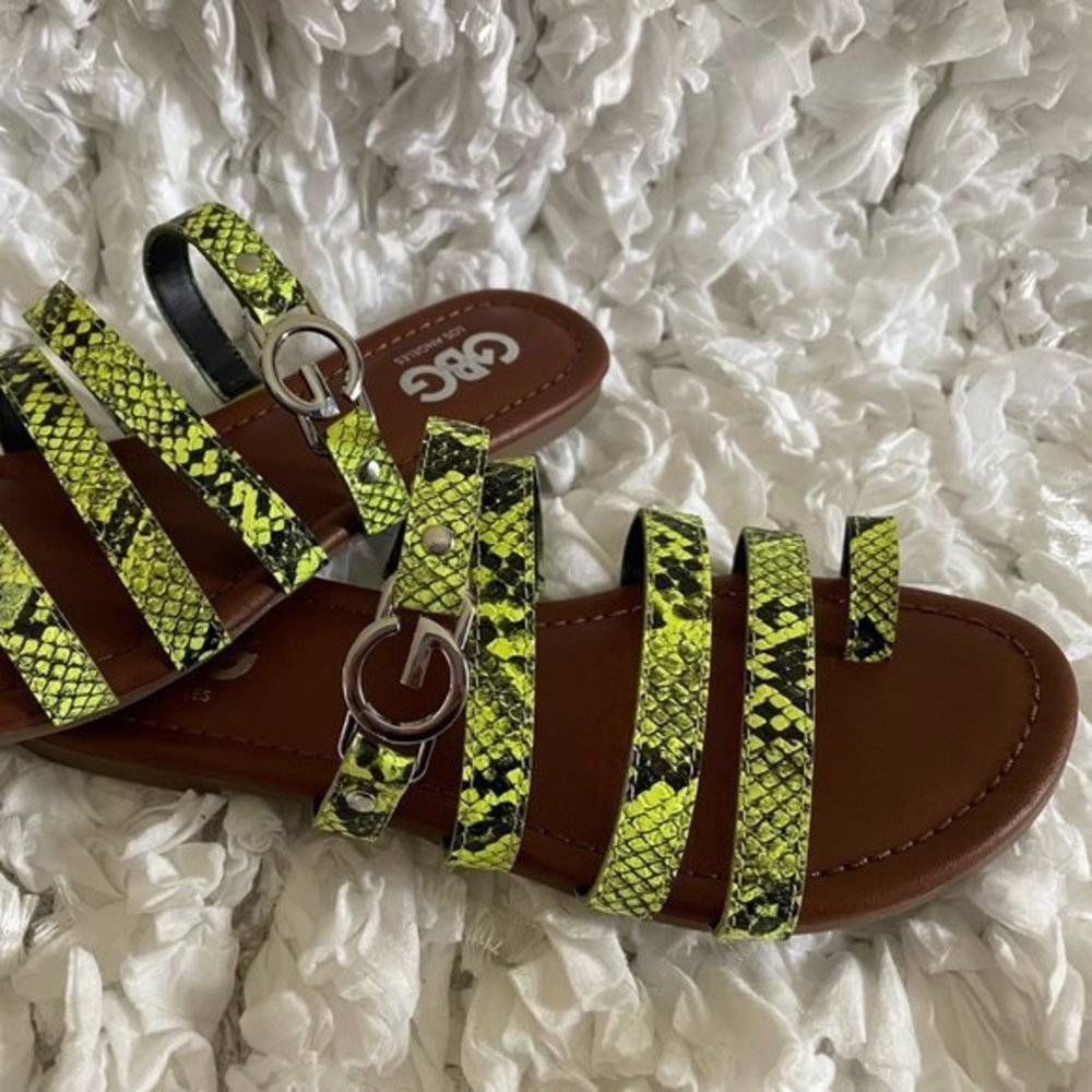 🎉Snake Print Sandals